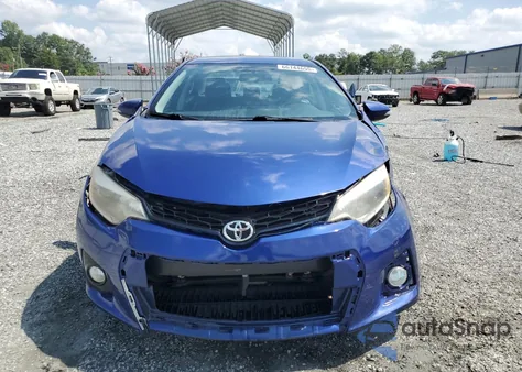 2015 Toyota Corolla L z USA, uszkodzony, nr VIN 2T1BURHE6FC349020